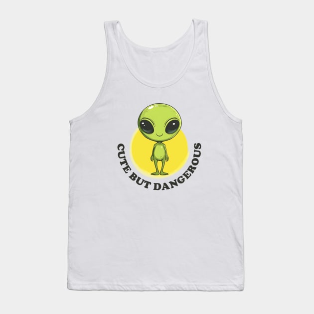 Alien Tank Top by Hub Design